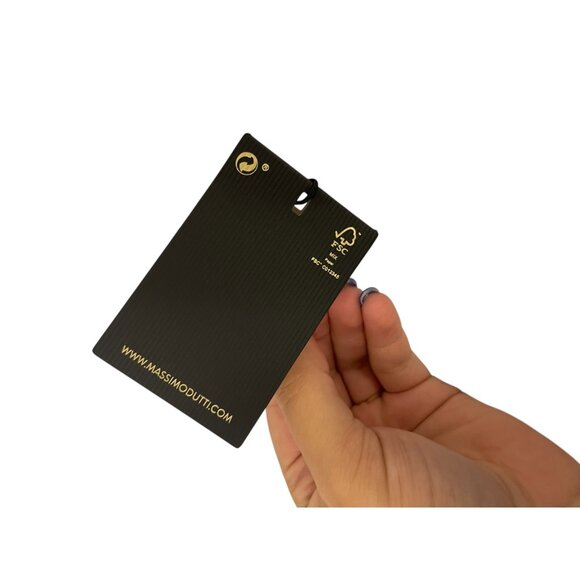 Massimo Dutti Womens Button Up Shirt Blouse L Large Light blue 5193/667 NWT - Picture 11 of 16